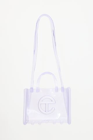 Telfar X Melissa Medium Jelly Shopper Bag