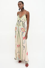 Temperley Floral Embroidered Dress