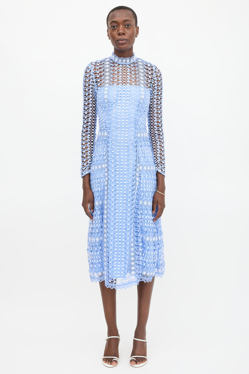 Temperley Guipure Lace Midi Dress