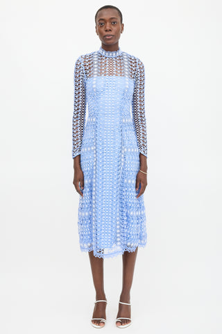 Temperley Guipure Lace Midi Dress