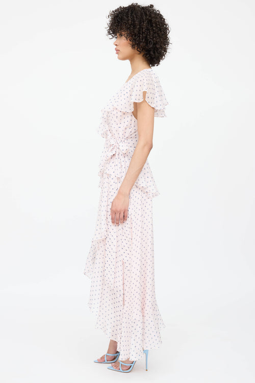 Temperley Silk Polka Dot Dress
