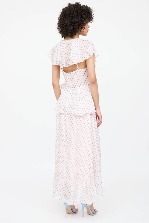 Temperley Silk Polka Dot Dress