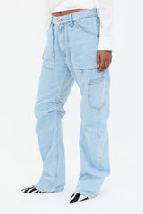 The Attico Ben Cargo Jeans