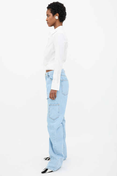 The Attico Ben Cargo Jeans