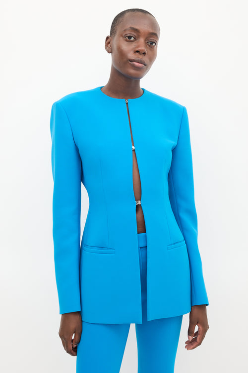 The Attico Blue Mya & Freya Co-Ord Set