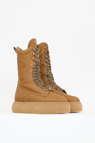 The Attico Nylon Selene Platform Boot