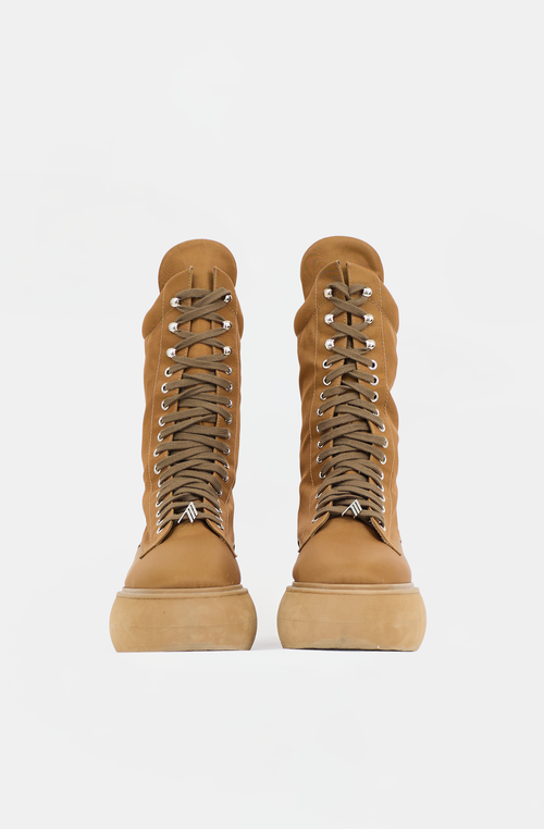 The Attico Nylon Selene Platform Boot