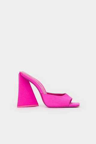 The Attico Satin Devon Mule