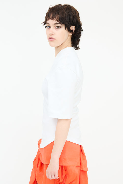 The Attico V-Neck T-Shirt