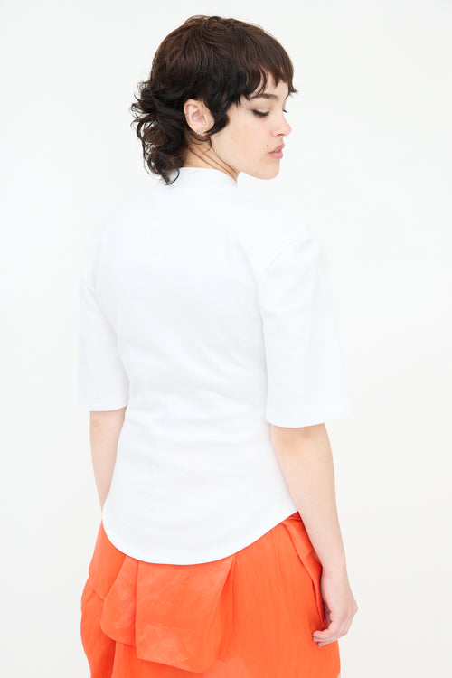 The Attico V-Neck T-Shirt