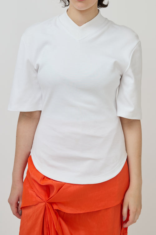 The Attico V-Neck T-Shirt