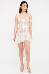 The Dolls House Lace High Low Dress