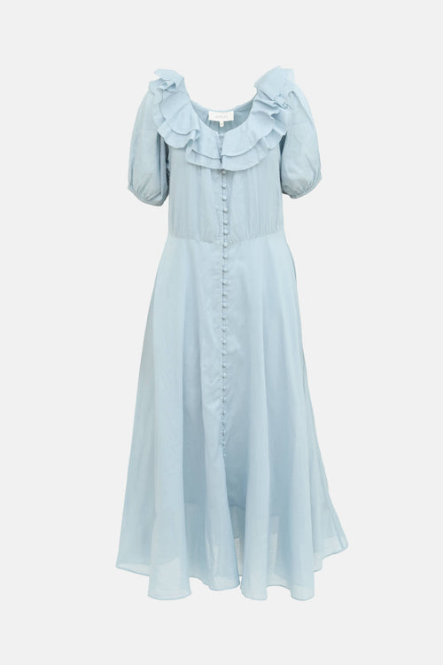 The Great Sunrise Ruffled Dress