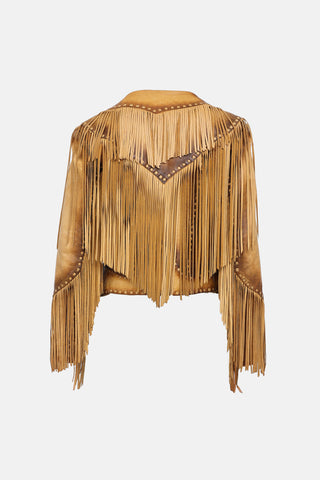 VSP Archive Fringe Leather Jacket