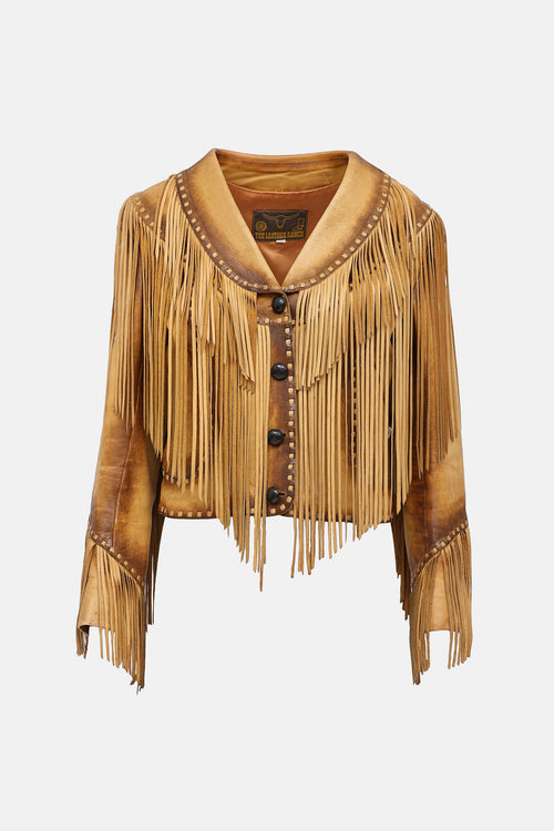 VSP Archive Fringe Leather Jacket