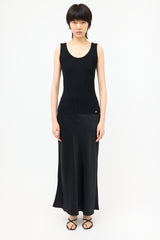 Chanel Rib Knit CC Tank Top