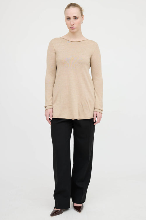 The Row Silk Blend Top