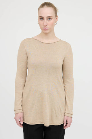 The Row Silk Blend Top