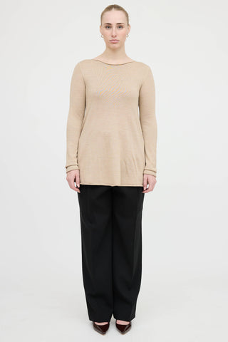 The Row Silk Blend Top