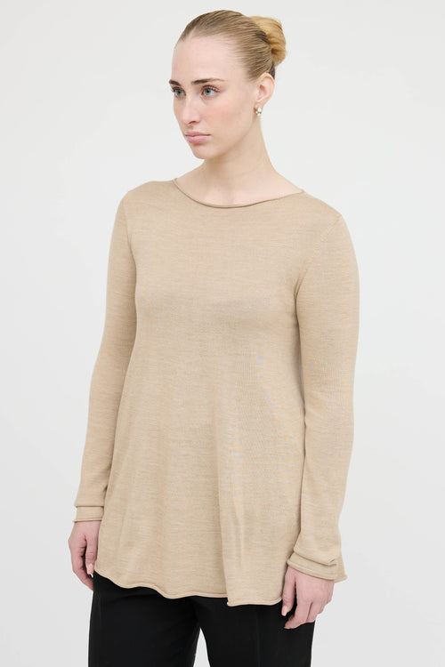 The Row Silk Blend Top