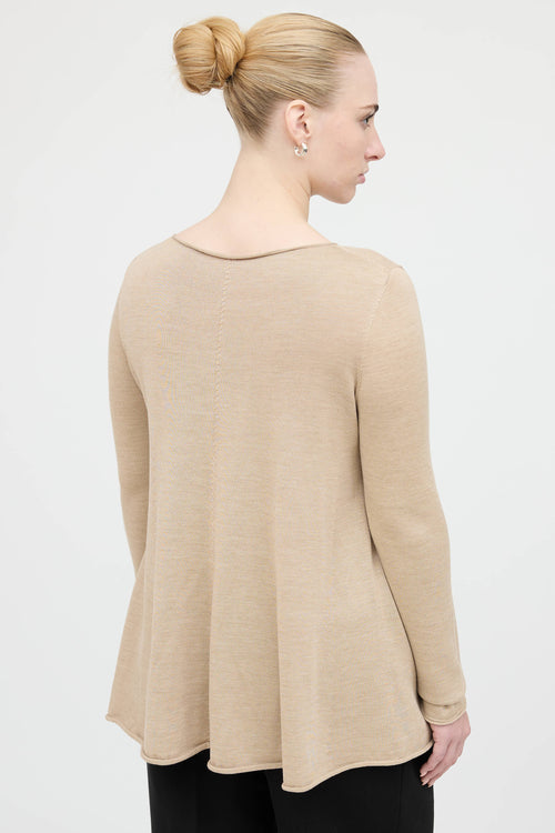 The Row Silk Blend Top