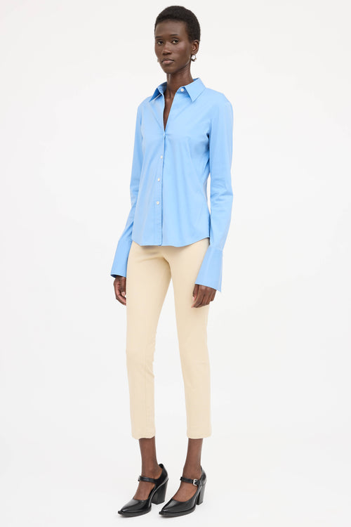 The Row Skinny Capri Pants