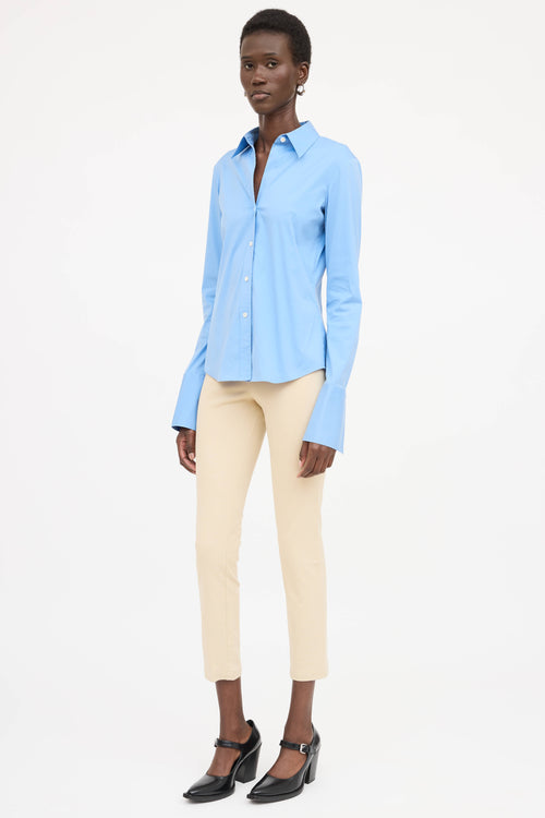 The Row Skinny Capri Pants