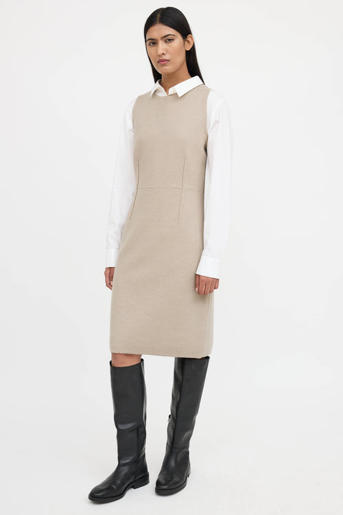 The RowWool Sleeveless Dress