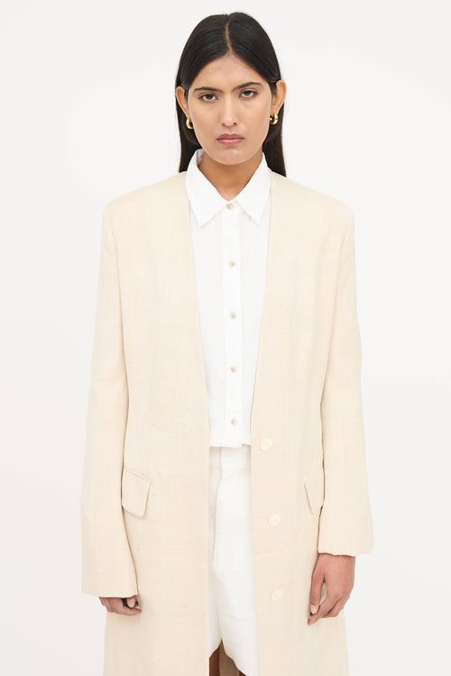 The Row Linen Duster Coat