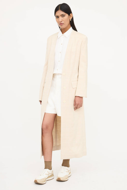 The Row Linen Duster Coat