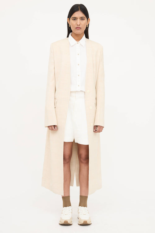 The Row Linen Duster Coat