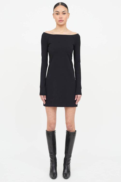 The Row Bateau Long Sleeve Dress