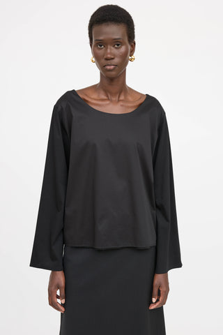 The Row Cotton Boatneck Top