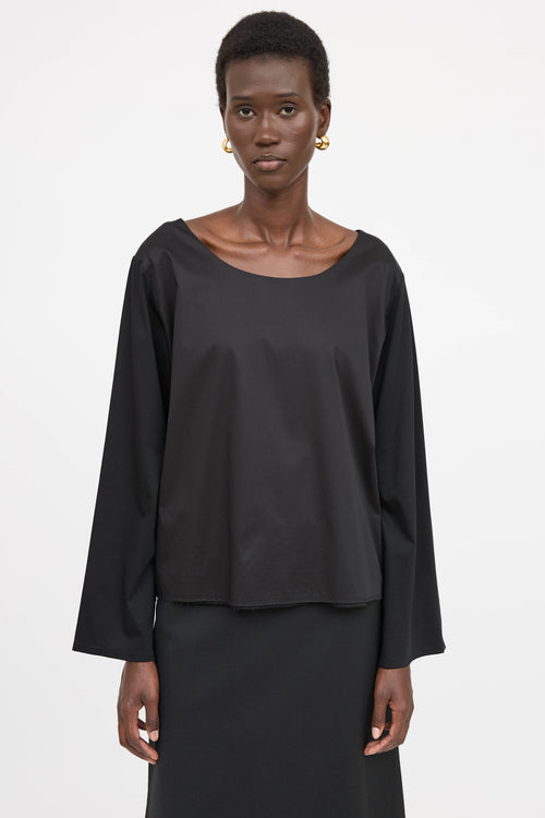 The Row Cotton Boatneck Top