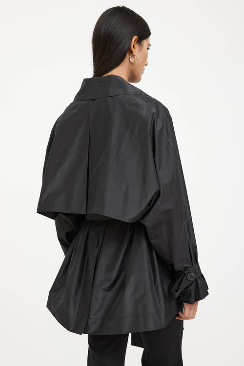 The Row Silk Belted Trench Coat