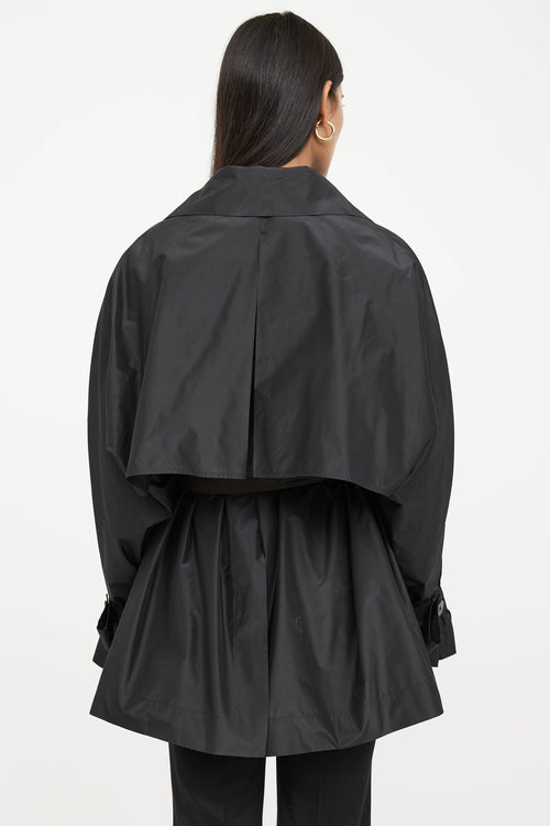 The Row Silk Belted Trench Coat