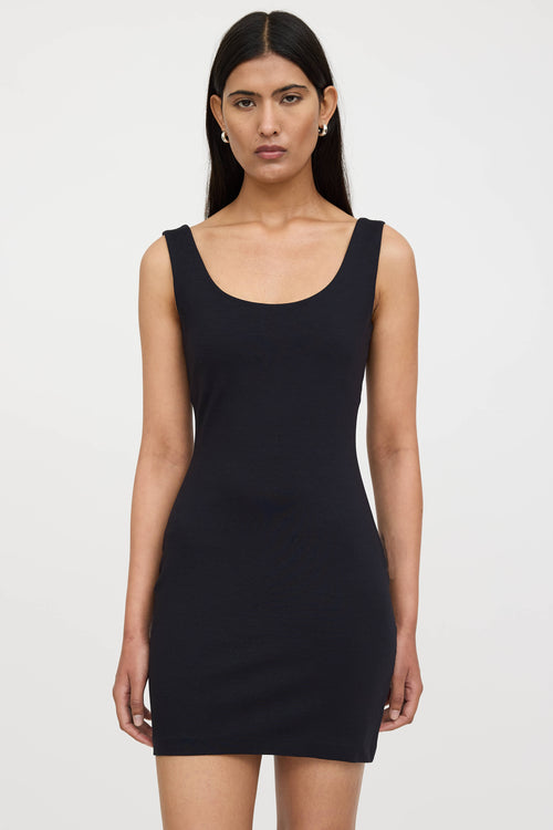 The Row Centre Seam Mini Dress