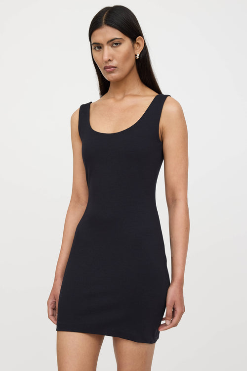 The Row Centre Seam Mini Dress