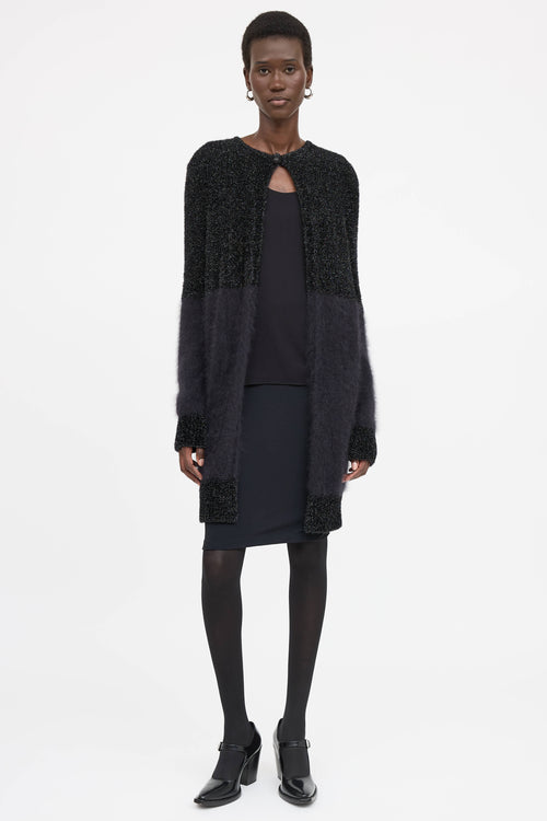 The Row Angora Blend Cardigan