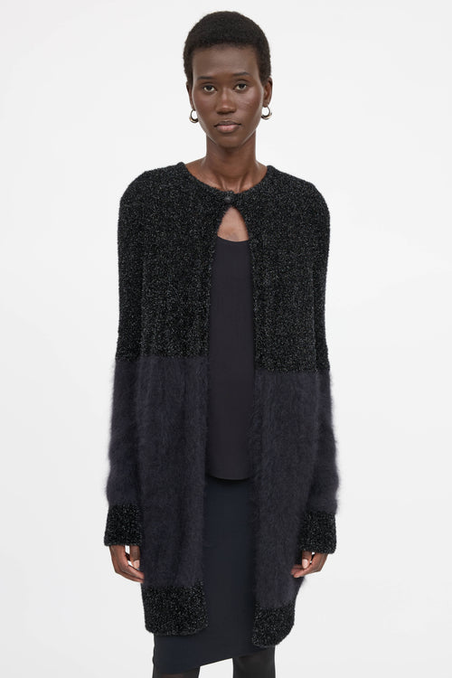 The Row Angora Blend Cardigan
