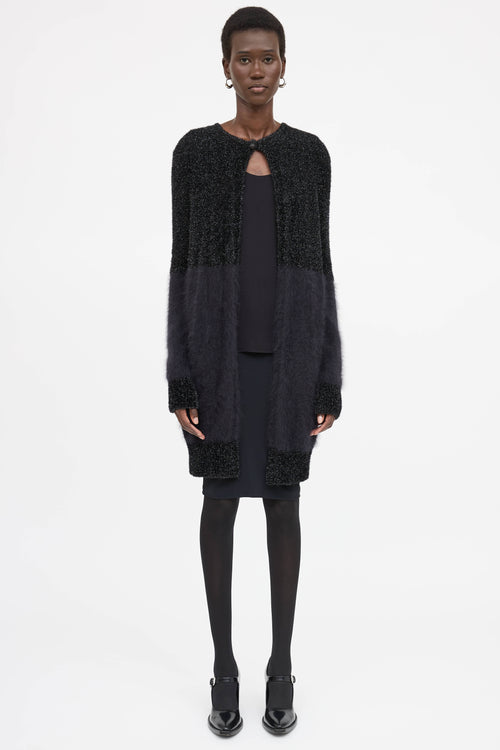 The Row Angora Blend Cardigan