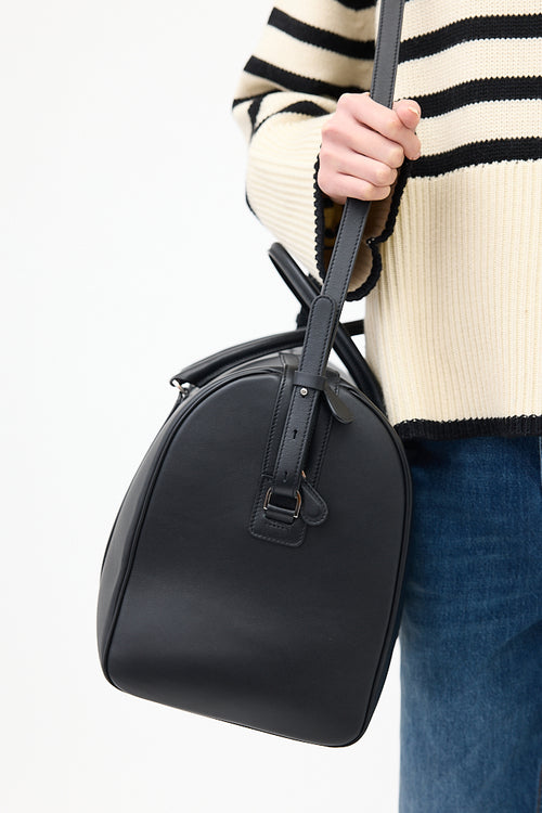 The Row Black Iowa Duffle Bag