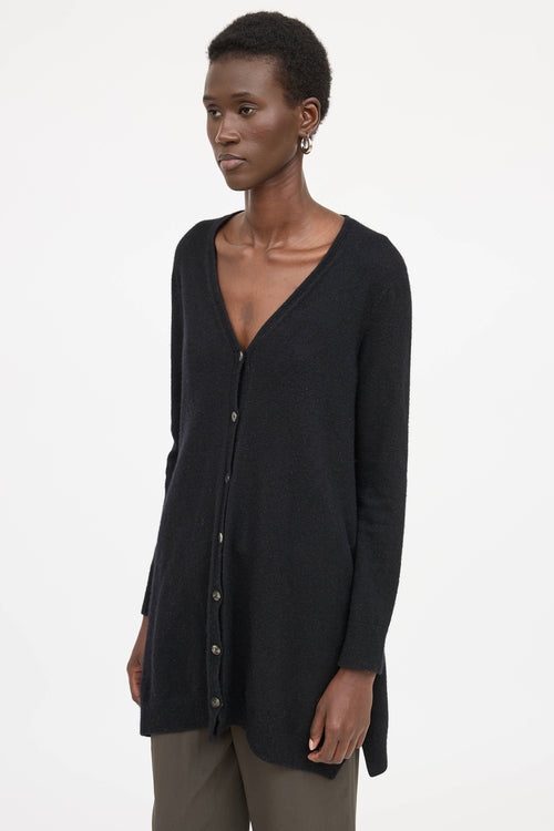 The Row Button Down Long Cardigan