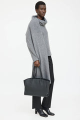 The Row Leather Mario 14 Tote Bag