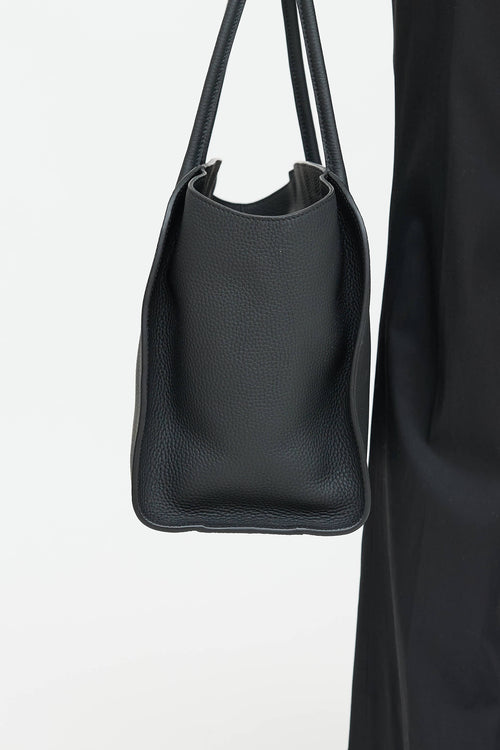 The Row Leather Mario 14 Tote Bag