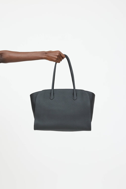The Row Leather Mario 14 Tote Bag