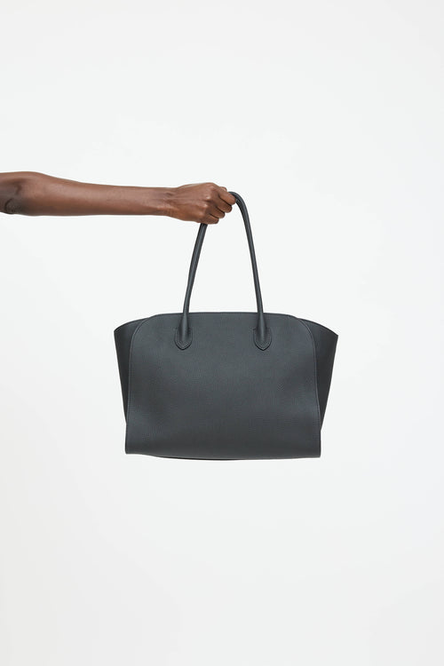 The Row Leather Mario 14 Tote Bag