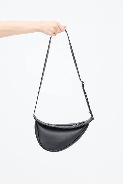 Leather Small Slouchy Banana Bag