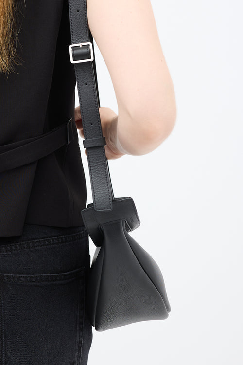 Leather Small Slouchy Banana Bag