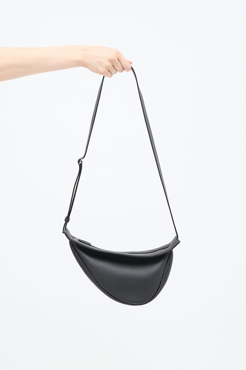 Leather Small Slouchy Banana Bag
